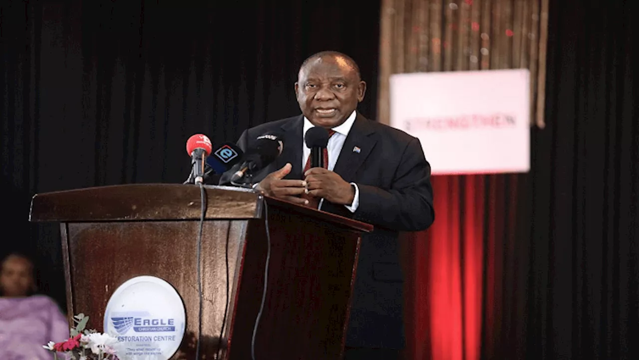 Ramaphosa calls on churches to pray for peaceful elections - SABC News - Breaking news, special reports,