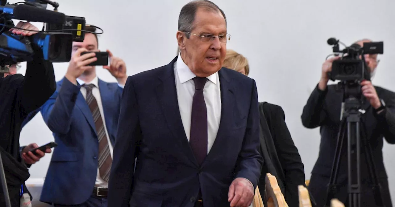 Russia's Lavrov tells newspaper that Ukraine peace plan is pointless