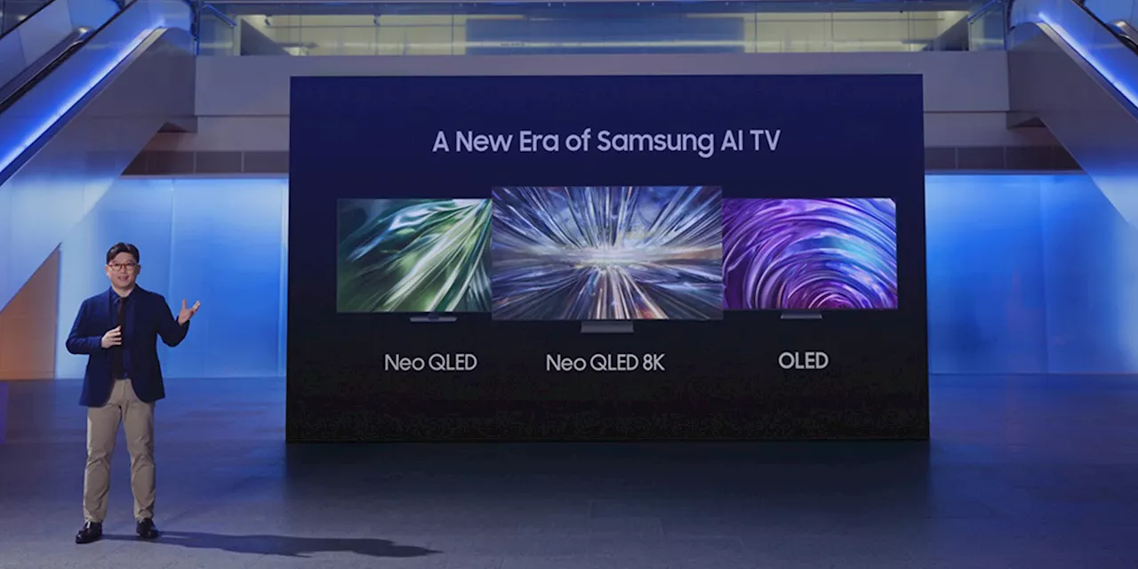 Samsung’s latest 2024 TV lineup incorporates AI via built-in NPU