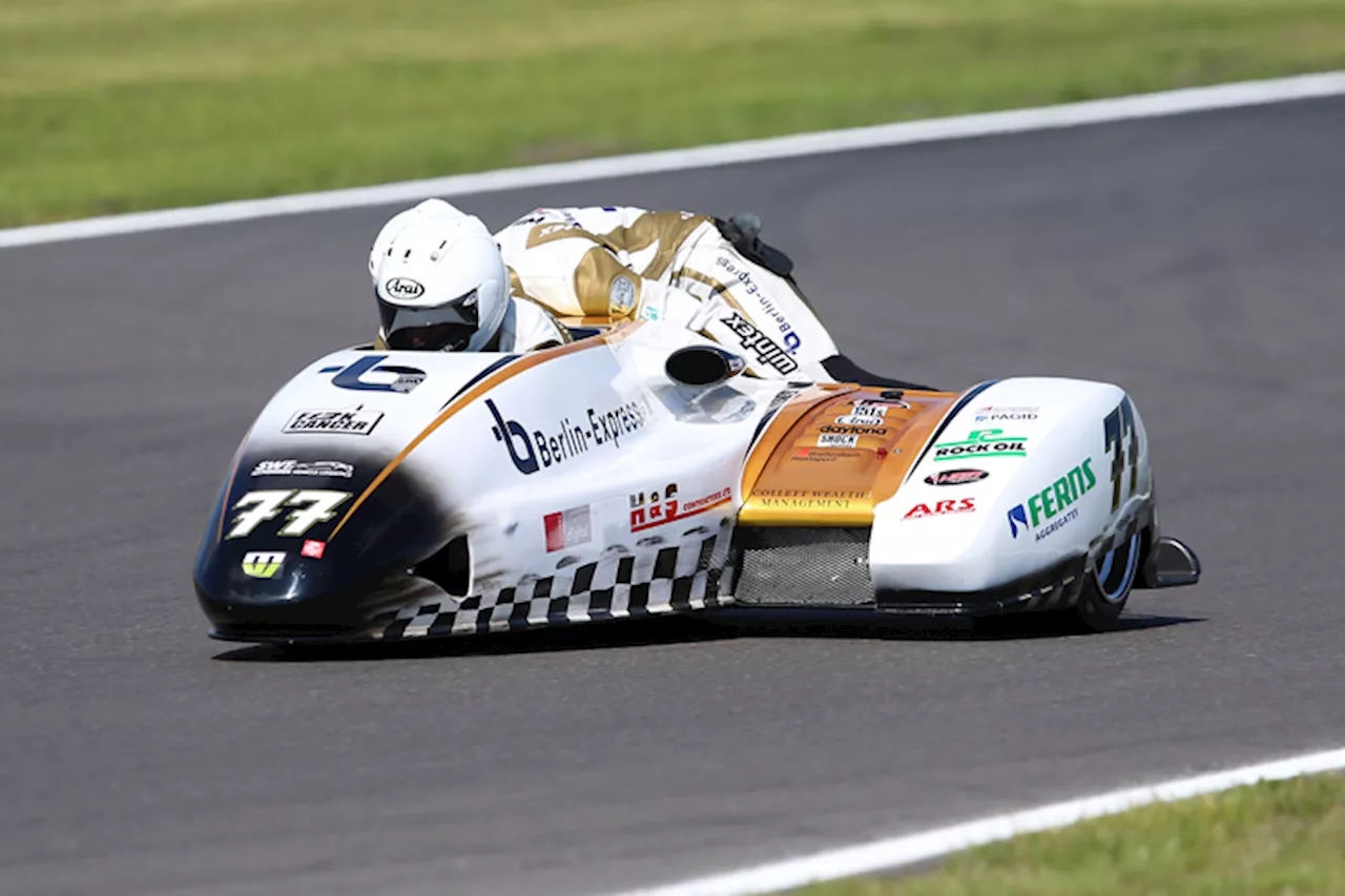 Zolder: Großes Feld mit 27 Seitenwagen-Teams am Start