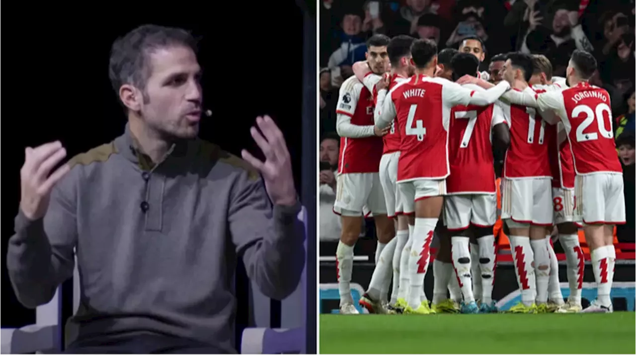 Cesc Fabregas names the one Arsenal player who is the 'complete package' ahead of Man City clash