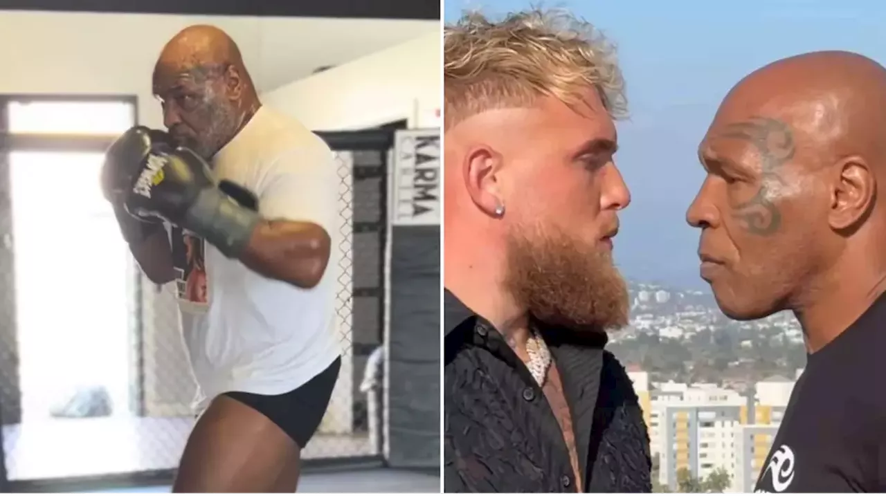 Mike Tyson sends frightening warning to Jake Paul as new training footage emerges