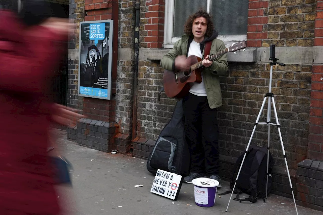 Meet the busker aiming to play every London Tube stop