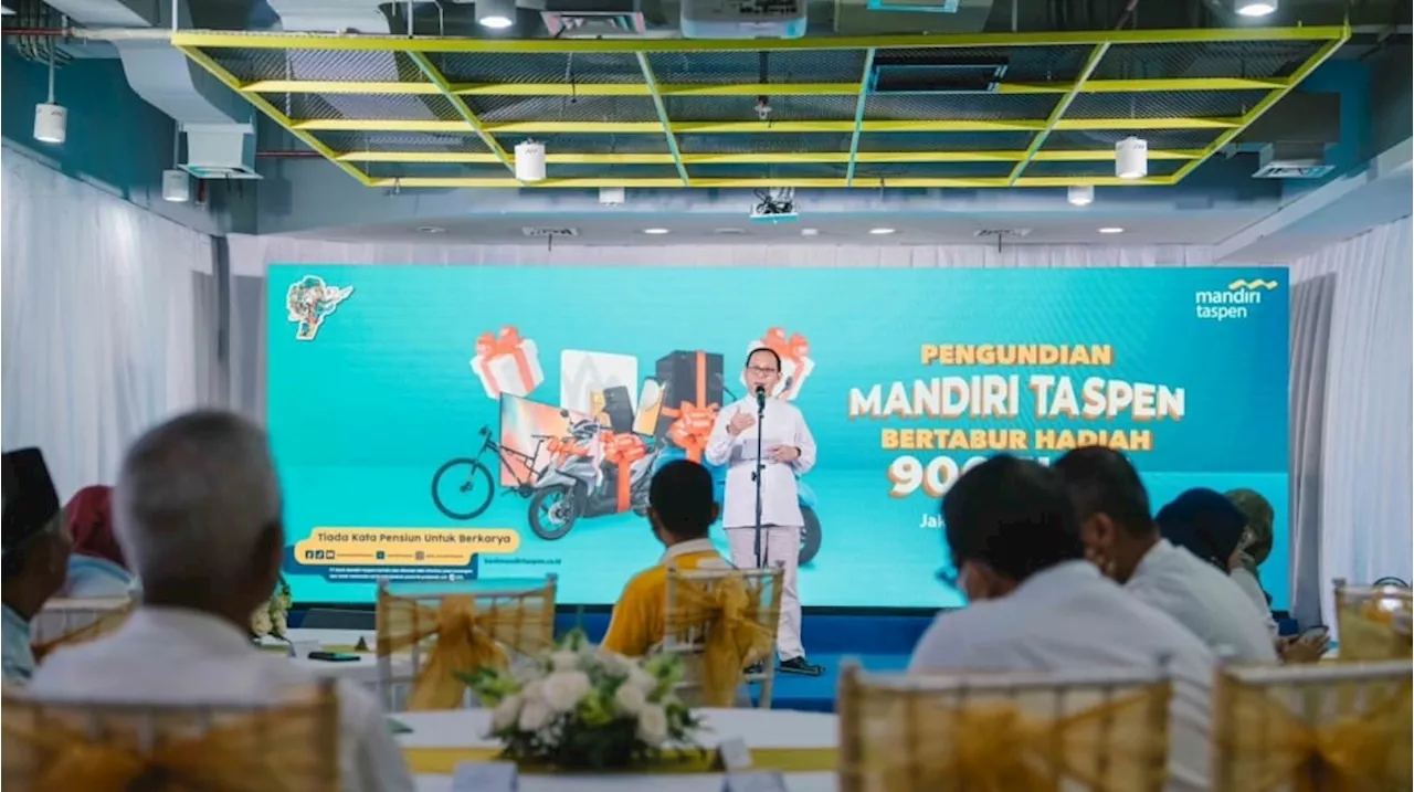 Bank Mandiri Taspen Umumkan Para Pemenang Undian Bertabur Hadiah Bank Mandiri Taspen 900 Juta