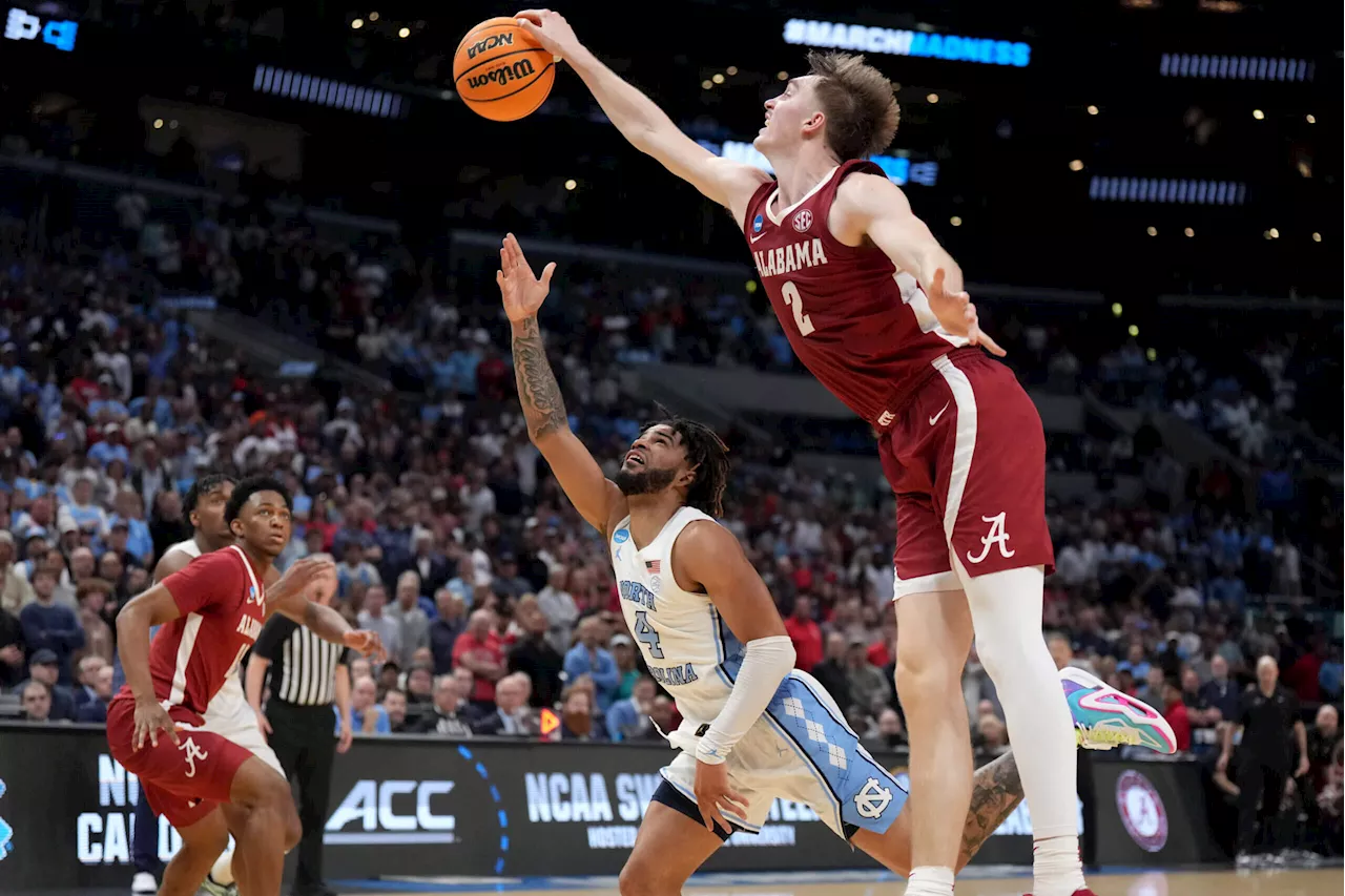 Alabama wins thriller vs. North Carolina to reach first Elite Eight in 20 years