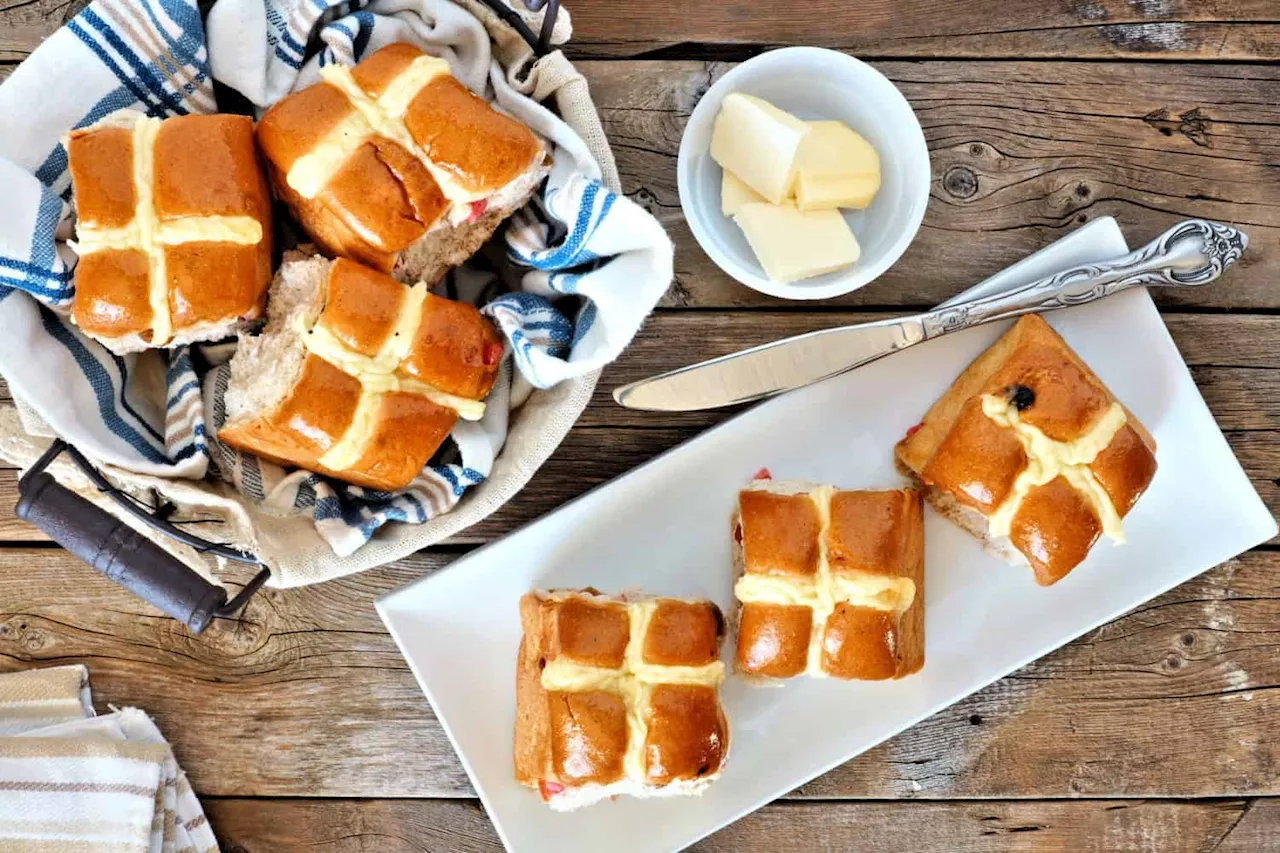 Recipe of the day: Quick and easy no-knead hot cross buns