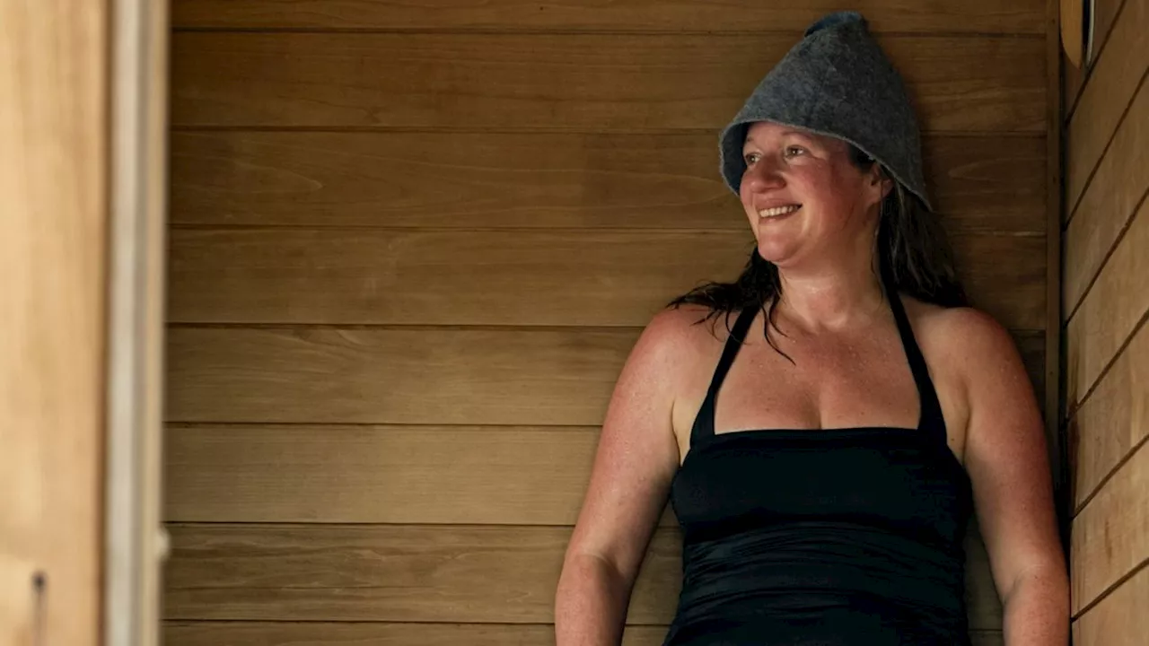 My husband was ill and I was full of anxiety but a daily sauna changed my life