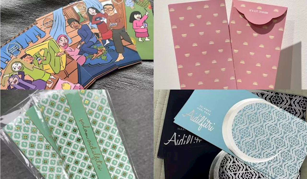 Aidilfitri 2024: Ini 23 Kompilasi Sampul Duit Raya Dengan ‘Design’ Pelbagai. Minimalist Pun Ada!