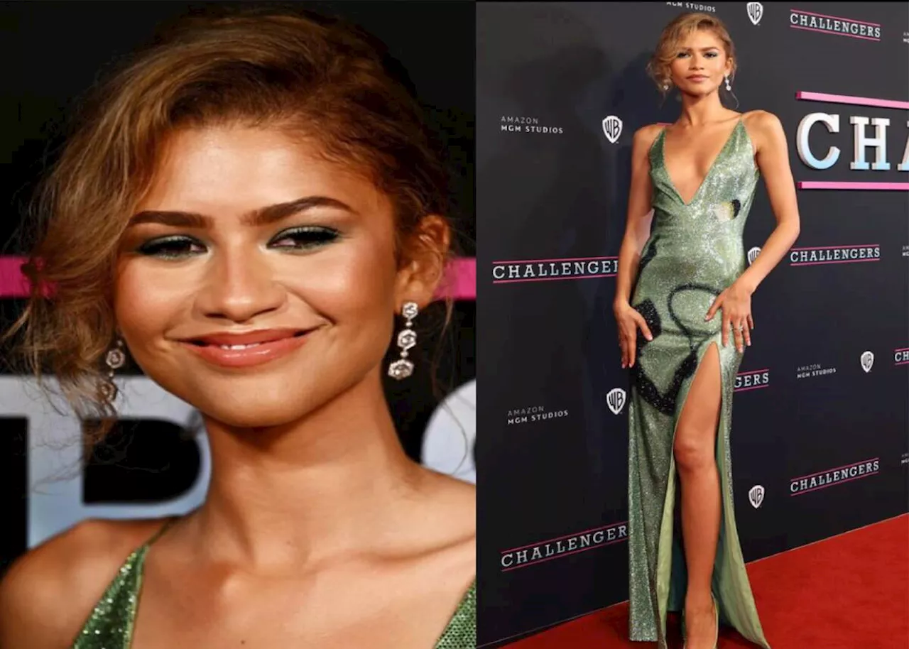 Zendaya stuns in themed gown at ‘Challengers’ Premiere