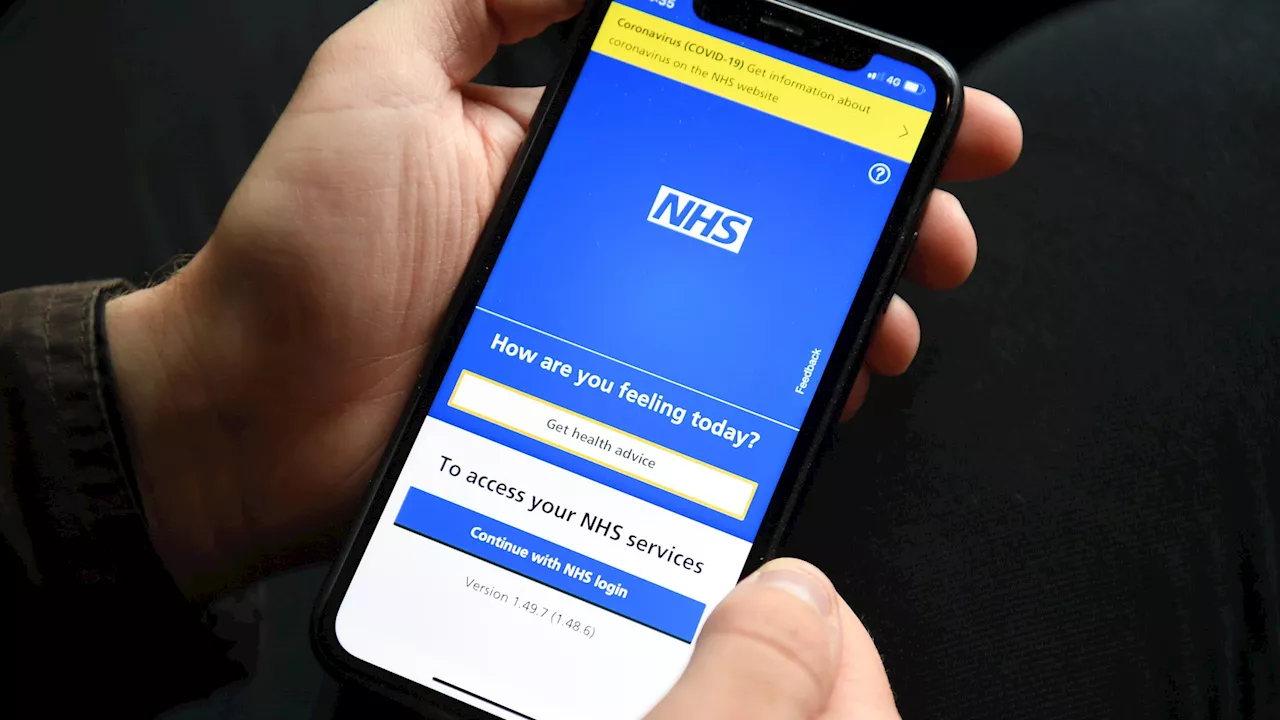 Over 2.7million people in England now use the NHS app to get their prescriptions...