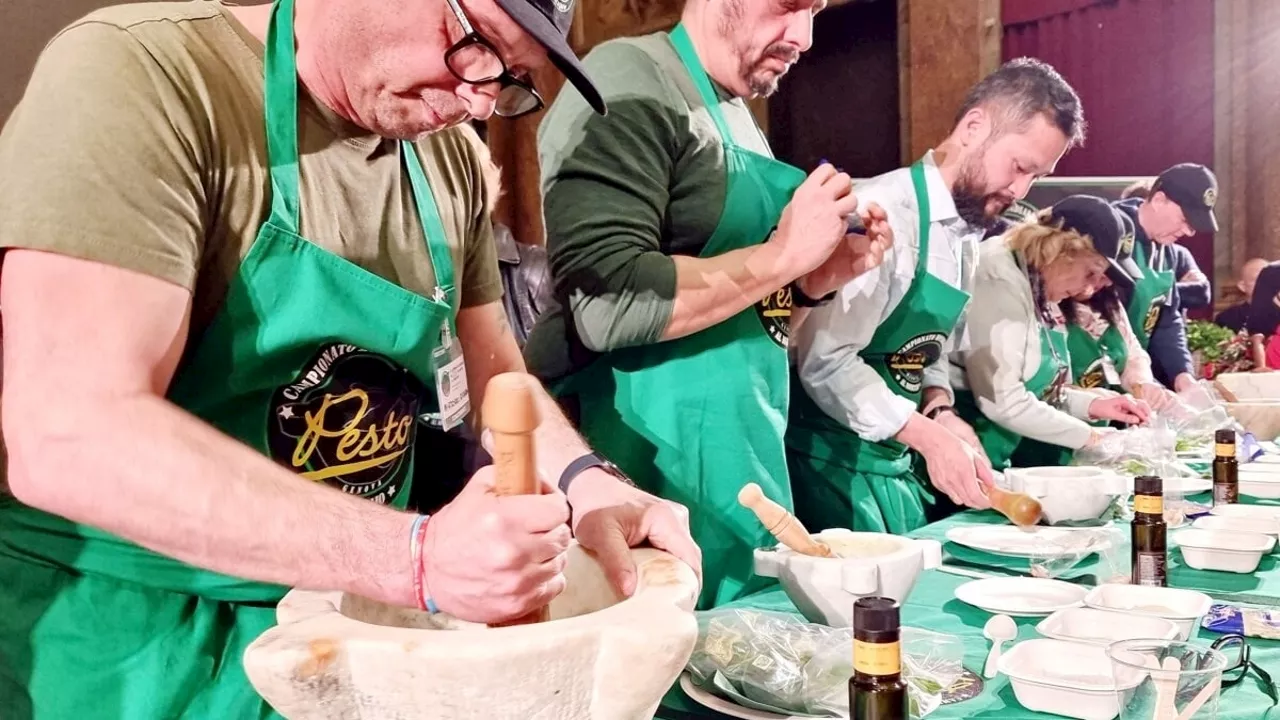 Sono stato giudice per un giorno ai Mondiali del Pesto genovese