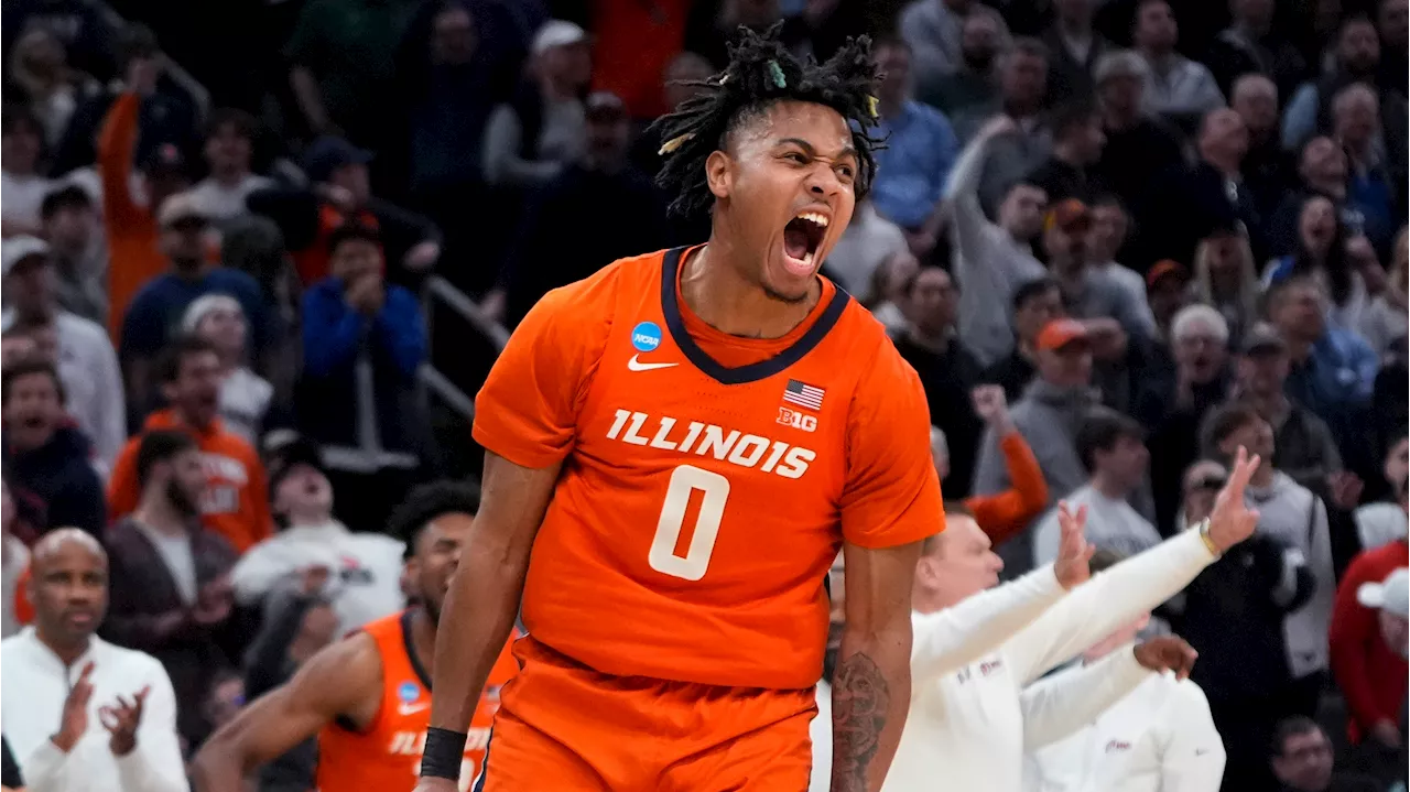 Shannon Jr. leads Illinois past Iowa State for first Elite Eight trip since 2005