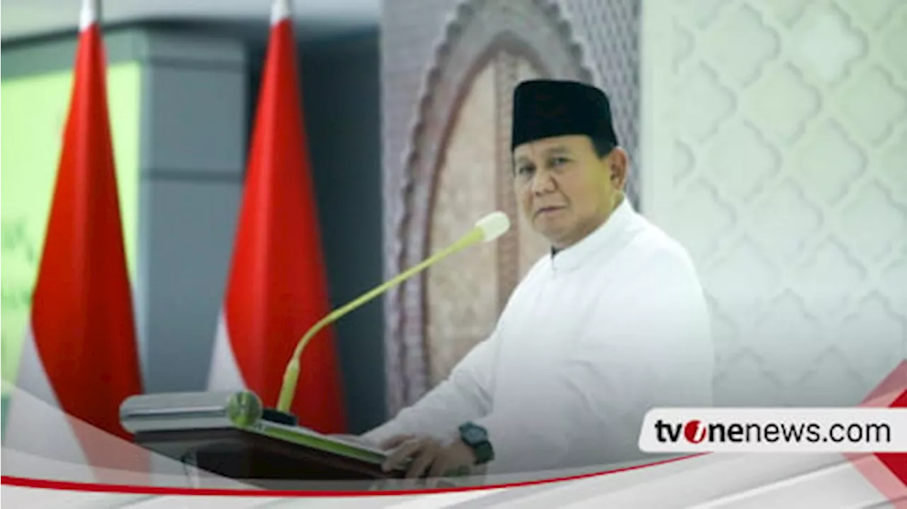 Prabowo Buka Suara soal Sengketa Pilpres 2024, Begini Katanya