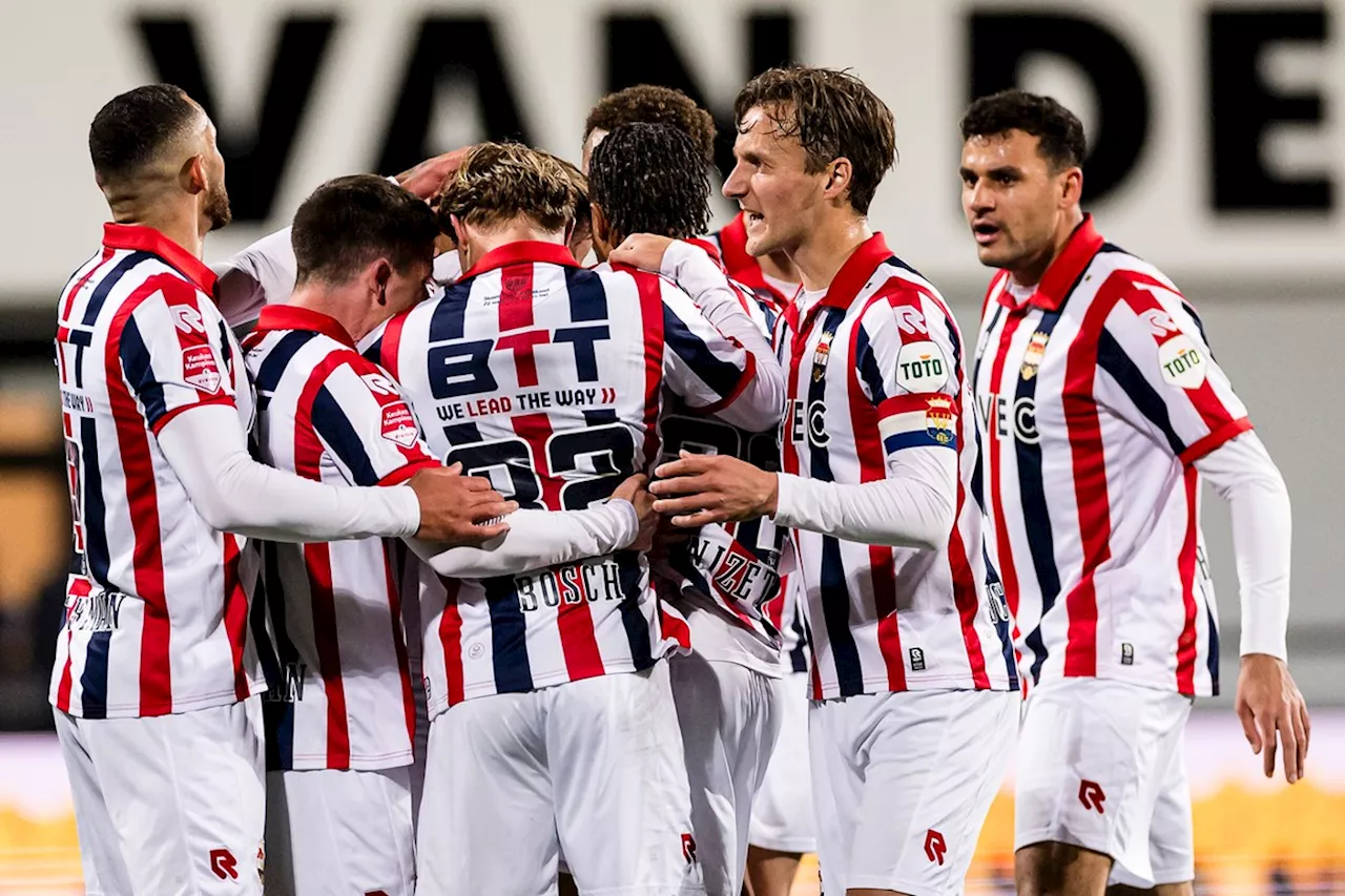 Willem II kan Eredivisie ruiken, Groningen voert druk op in promotiestrijd