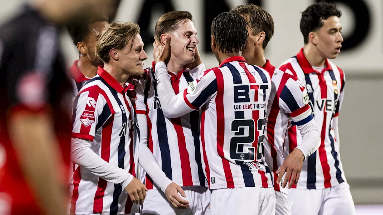 Willem II kan Eredivisie ruiken; grote opluchting bij De Graafschap na late goal