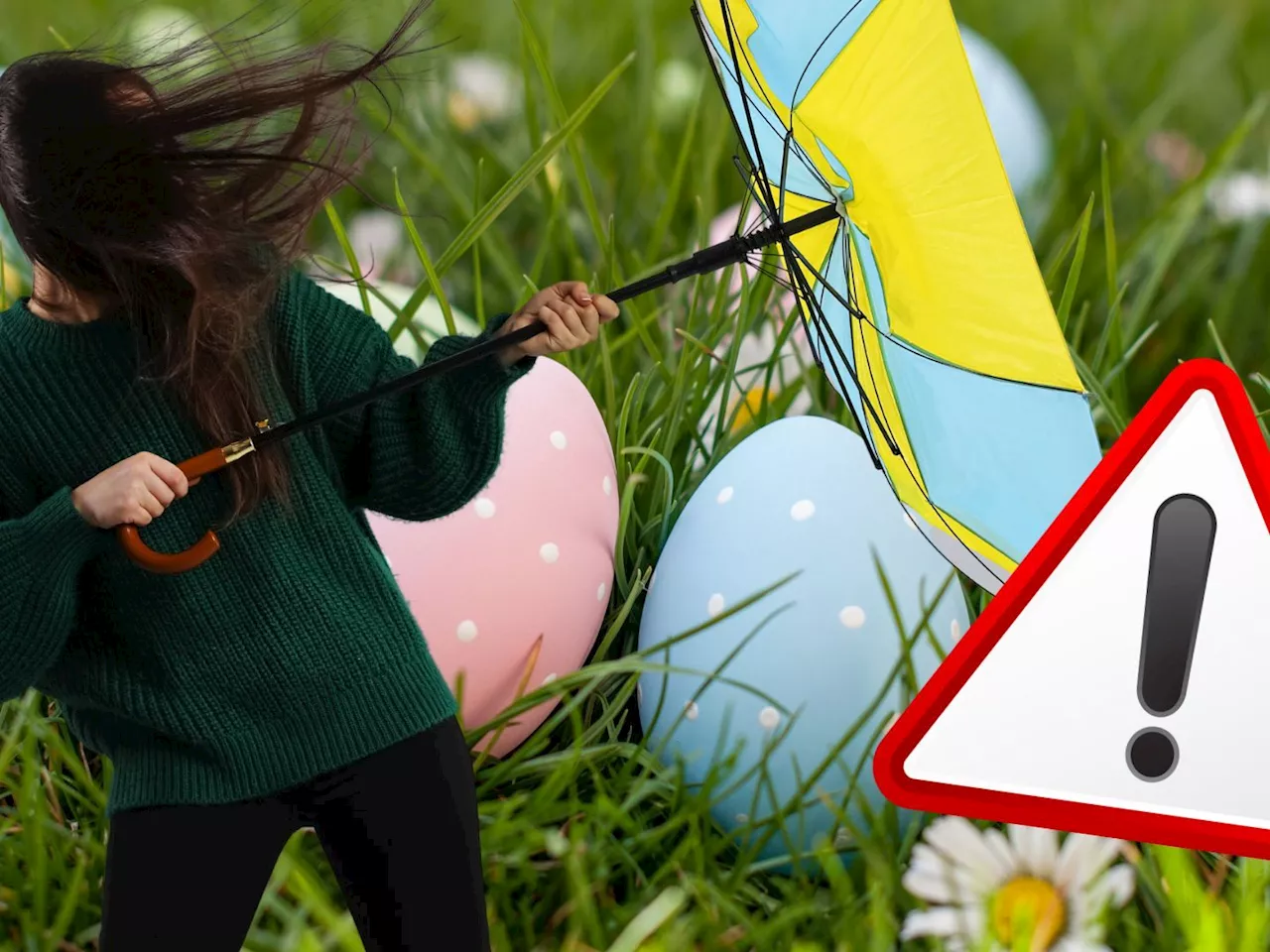 Windwarnung! Osterwochenende wird stürmisch und warm