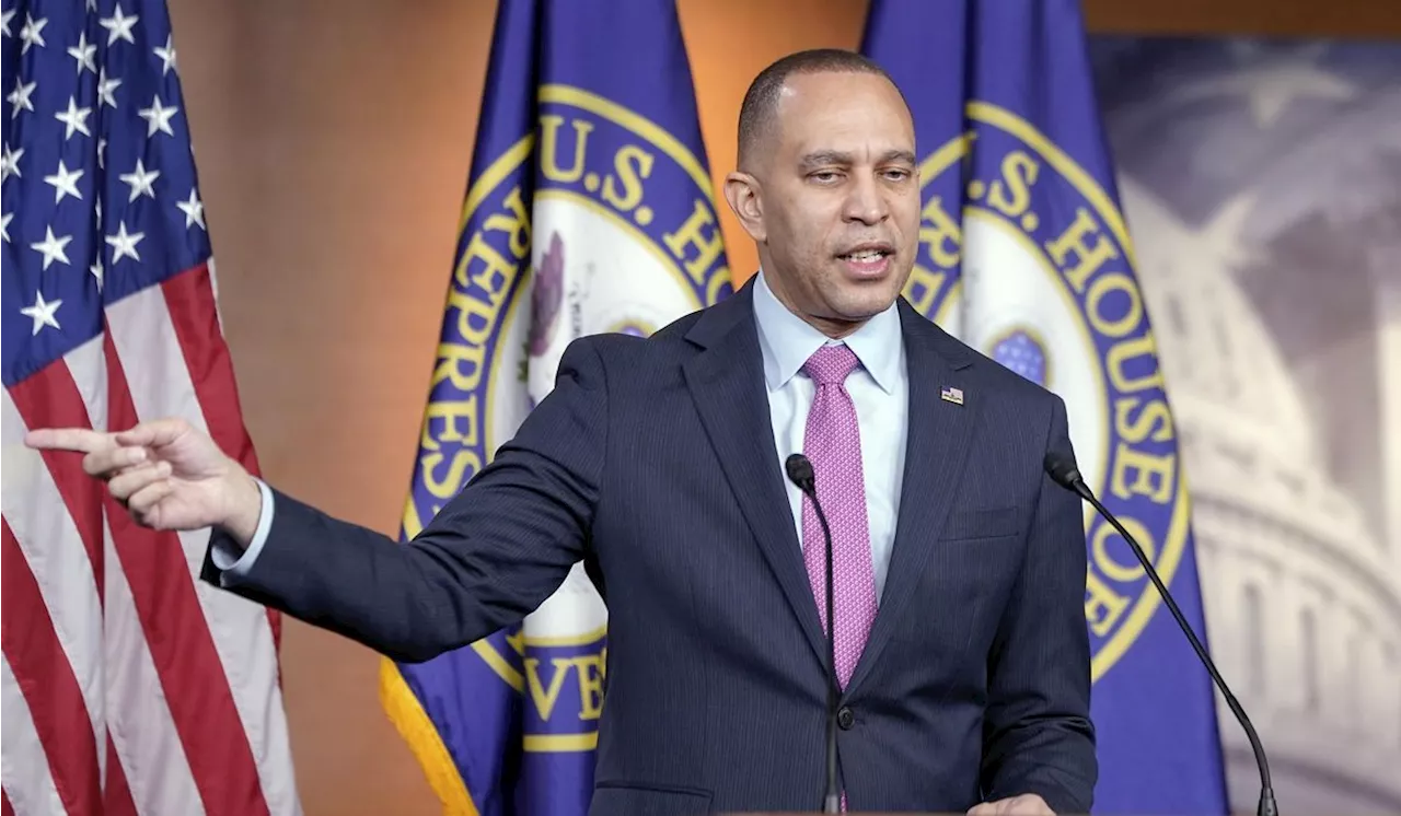 Hakeem Jeffries bashes Republicans for Alejandro Mayorkas impeachment