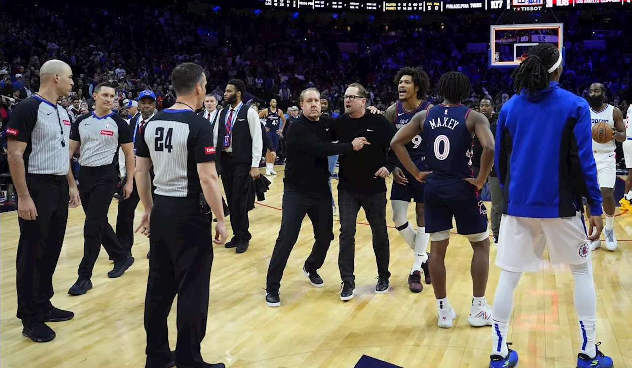 Nick Nurse, Kelly Oubre fined $50,000 for confronting officials after 76ers loss to Clippers