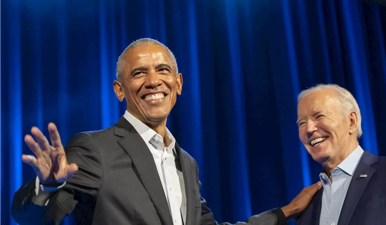 Obama, Clinton, big-name entertainers help Biden raise a record $26 million for his reelection