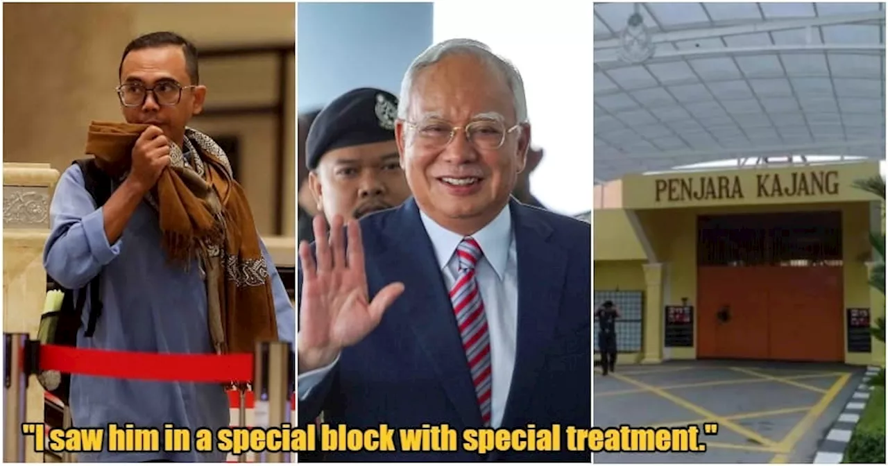 Former Inmate Claims Najib Wears Regular Clothes Like He's at Home, Prison Dept Responds