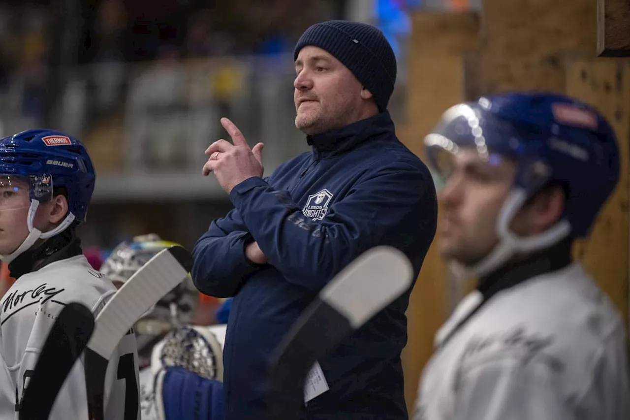 Leeds Knights coach Ryan Aldridge looking to build confidence for NIHL National play-offs