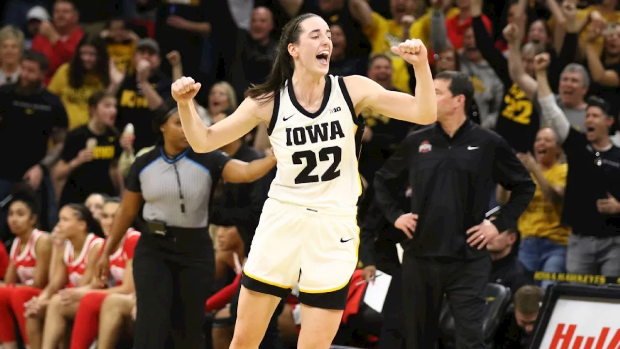 Iowa's Caitlin Clark passes Pete Maravich for scoring record