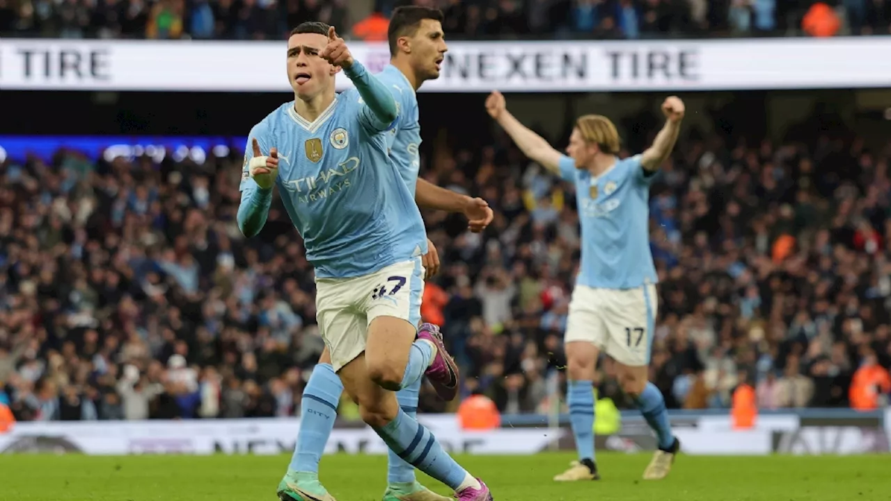 Manchester City verslaat Manchester United met 3-1