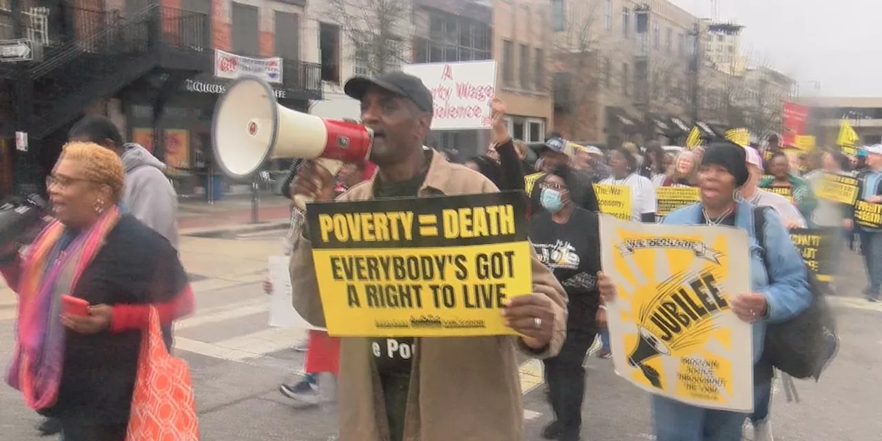 Alabama Poor People’s Campaign holds rally in downtown Montgomery