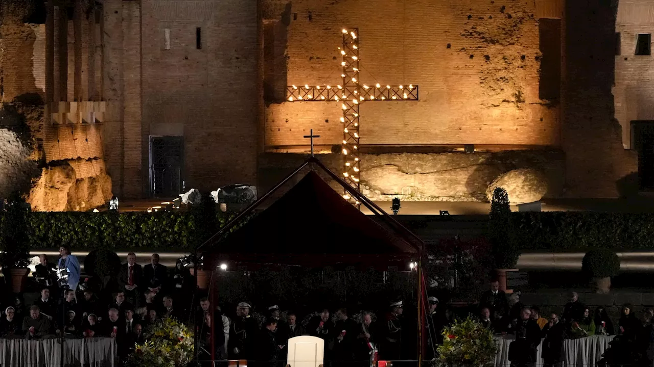 Vatican confirms pope will preside over Easter Vigil after he skipped Good Friday