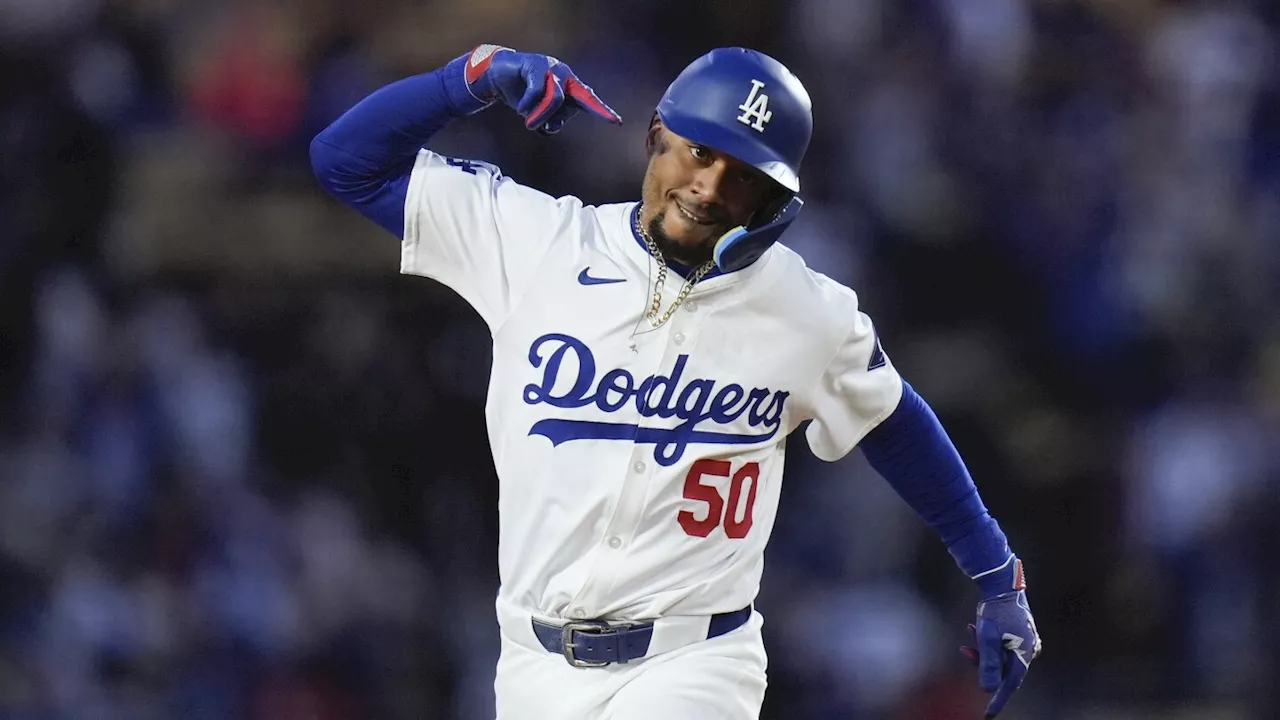 Betts hits leadoff homer, Hernández adds a pair to help Dodgers beat Cardinals 6-3