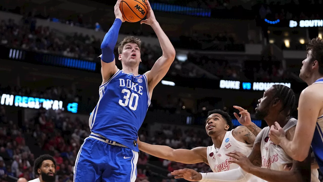 Duke beats Houston 54-51 in Sweet 16 after All-American Jamal Shead hurt