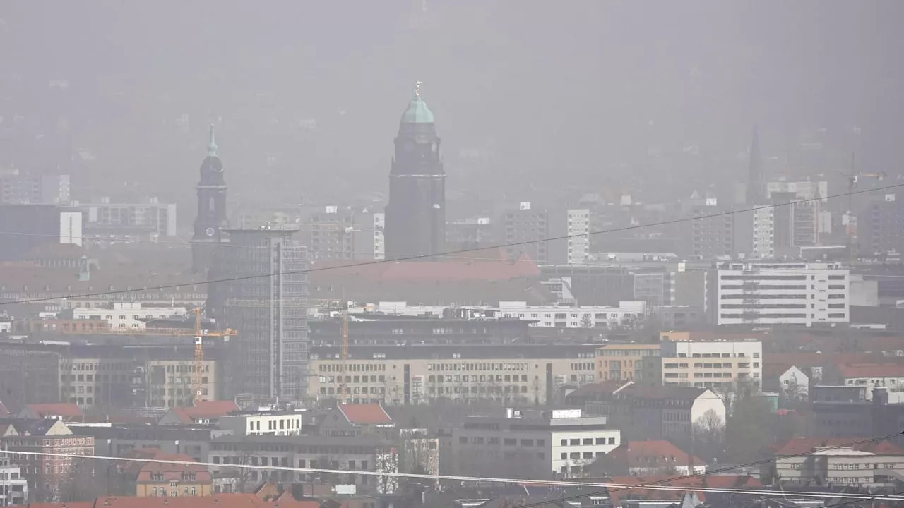 Wetter: Saharastaub sorgt Ostern für trübe Sicht in Sachsen