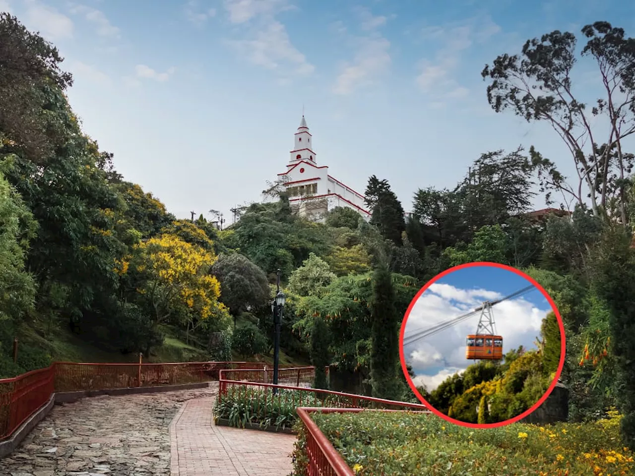 Más de 100 mil feligreses han visitado el cerro de Monserrate durante Semana Santa