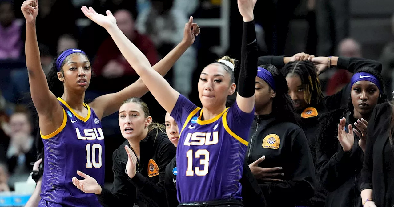 UCLA falls to defending champion LSU 78-69 in Sweet Sixteen matchup