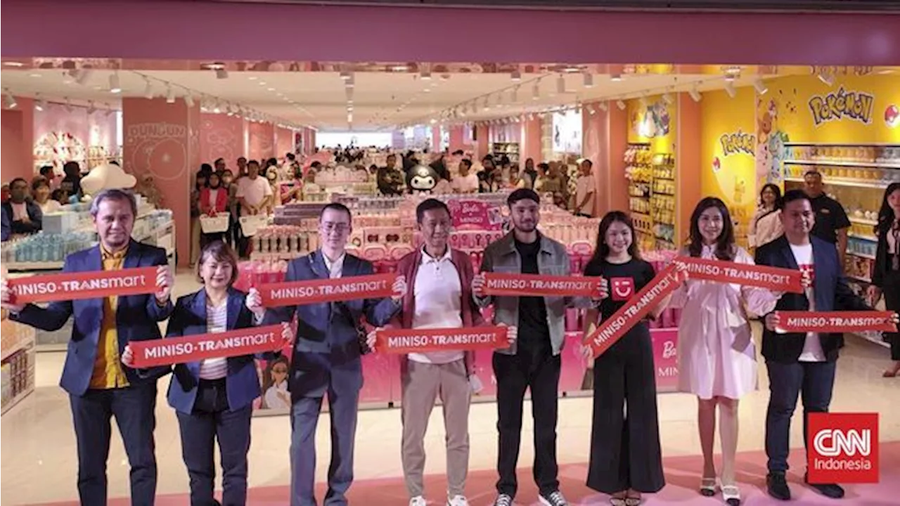 Miniso Transmart Resmi Dibuka Hari Ini, Yuk Serbu!