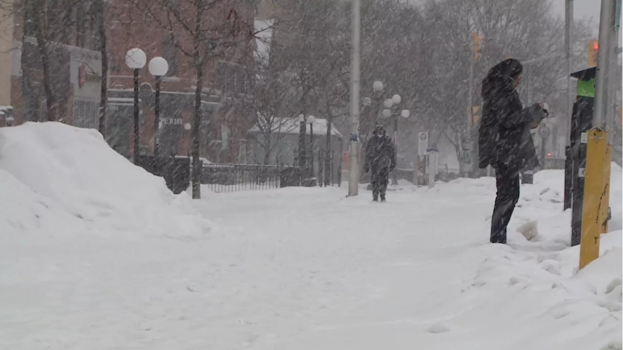 Eastern Ontario could see up to 20 cm of snow Wednesday: Environment Canada