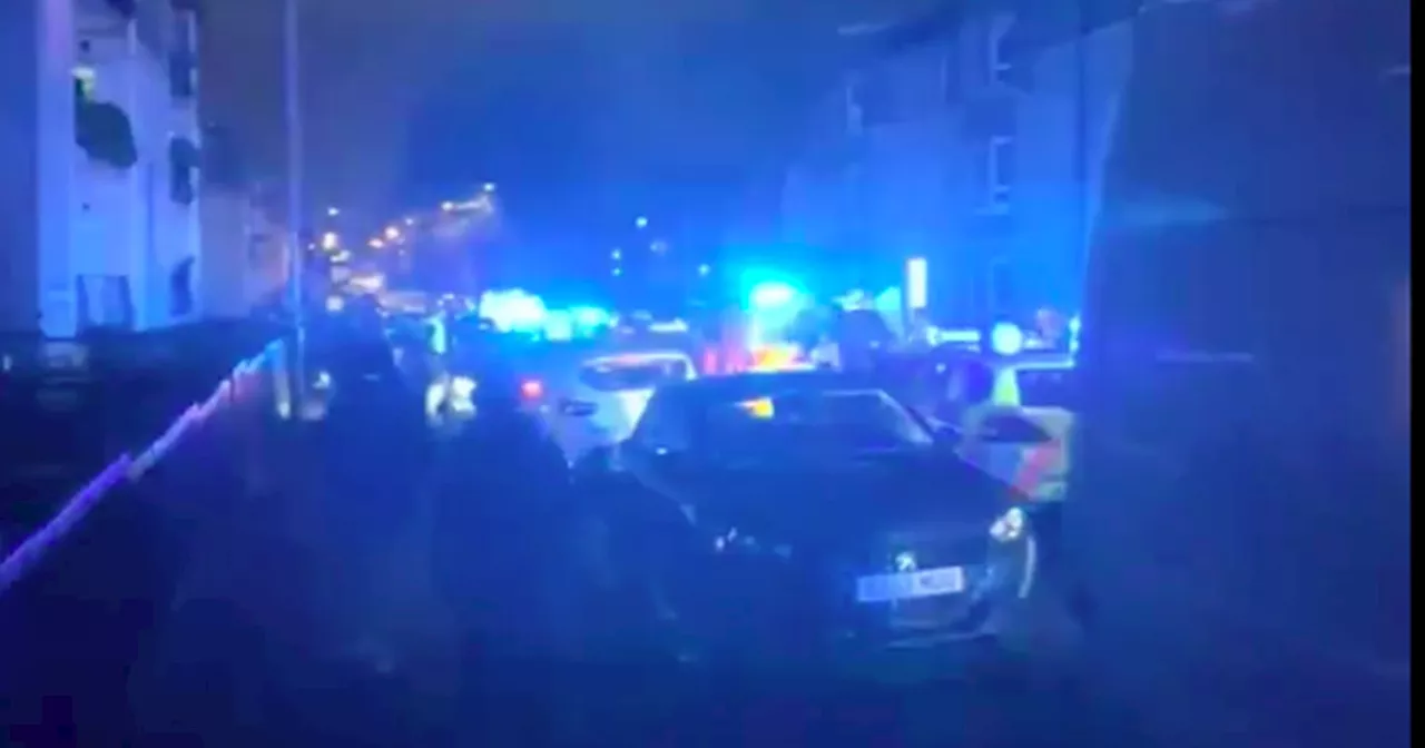 Huge police presence in Glasgow as two men arrested after 'disturbance'