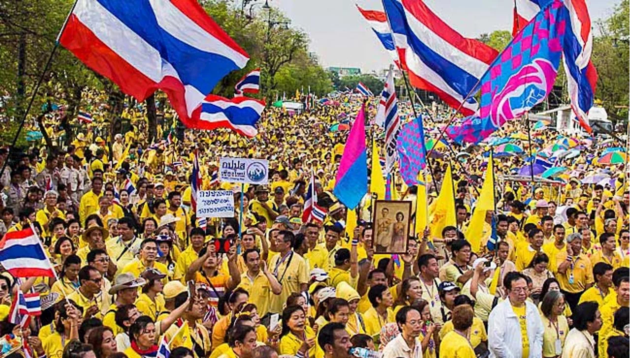 Thai court drops terrorism charges over 2008 airport protest