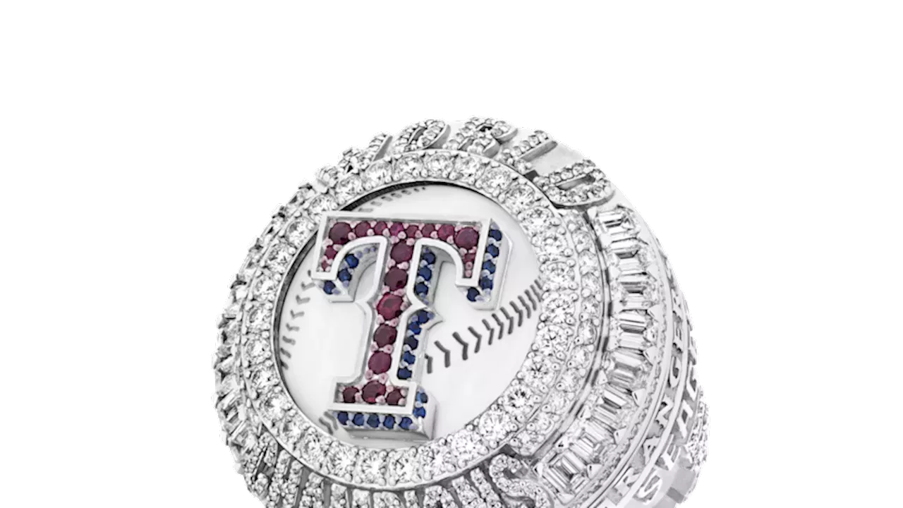 A first look at the Texas Rangers' World Series championship rings