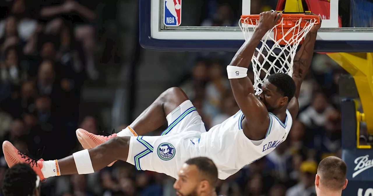 Conley, Edwards lead surging Timberwolves past Nuggets 111-98 and into 1st-place tie in West