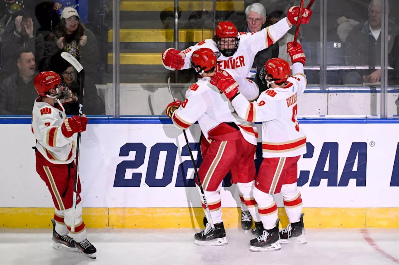 DU Pioneers headed to 19th Frozen Four after exacting revenge against Cornell in regional final