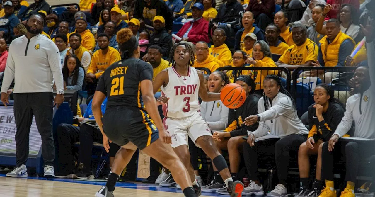 Troy women beat NC A&T; to host WNIT Great Eight game Monday night