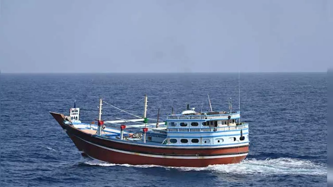 Indian Navy rescues Iranian fishing vessel hijacked by pirates