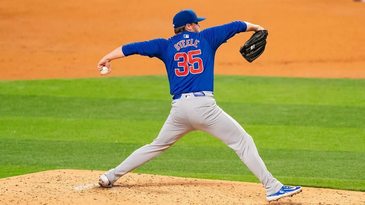 Cubs place lefty Justin Steele on IL with hamstring strain