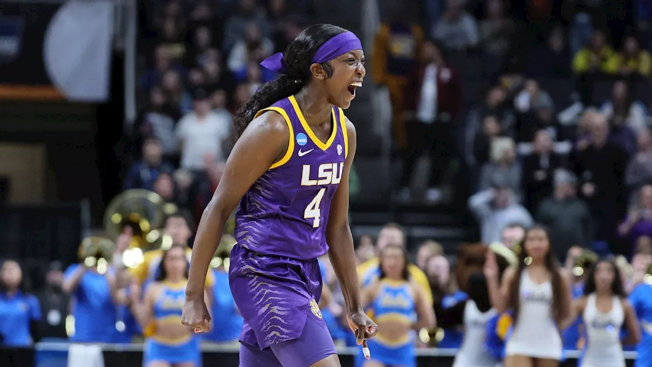 Flau'Jae Johnson, LSU rally for Sweet 16 victory over UCLA