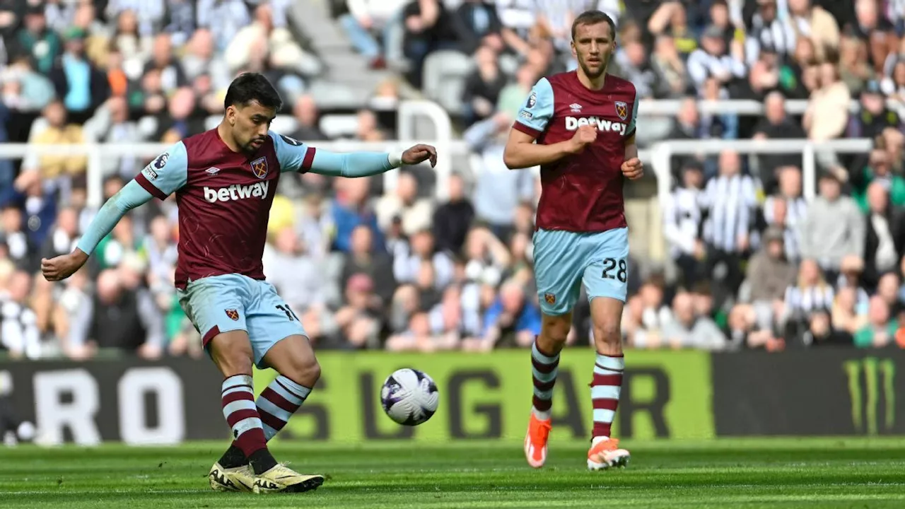 Paquetá dá passe de cinema, mas West Ham vacila e perde na Premier League