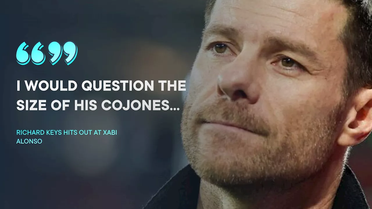 Xabi Alonso accused of ‘bottling’ Liverpool job as Richard Keys ‘questions the size of his cojones’