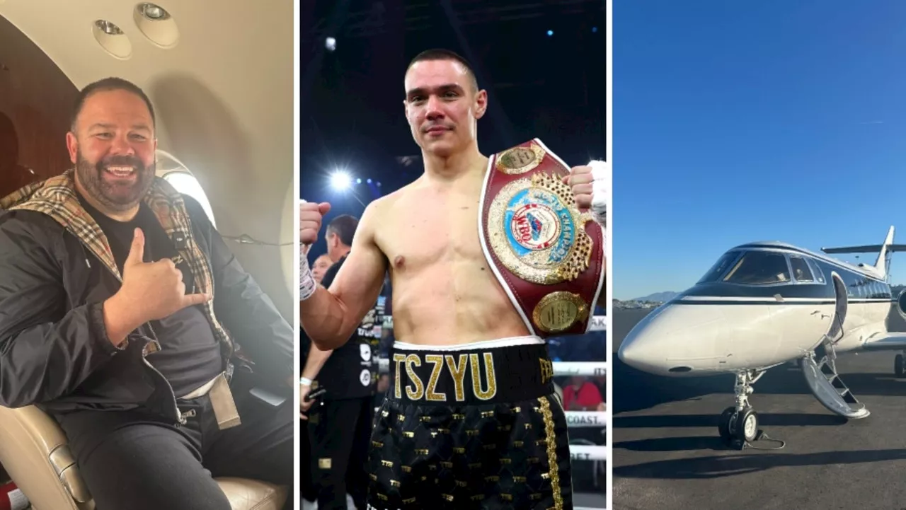 ‘Worth every cent’: Inside Team Tszyu’s crazy 900km Vegas private jet adventure