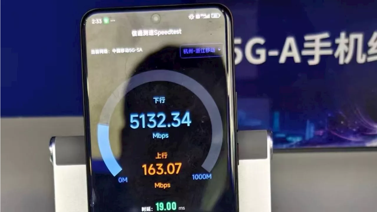 Xiaomi 14 Ultra achieves 5 Gbps mobile network speed with 5.5G