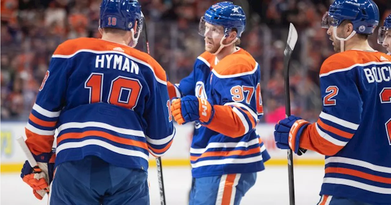 Edmonton Oilers drill Ducks 6-1